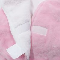 ULLENBOOM ® Couverture enveloppante nouveau-né gigoteuse emmaillotage bébé Gris Rose 0-9 mois 