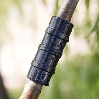 YARNOW 30 Pcs Bâtiments De Jardin Tube Clip PC Serre Cadre Pinces De Tuyau Tube Film Clip pour Serre Bannière Cadre Abris Noir 20Mm 