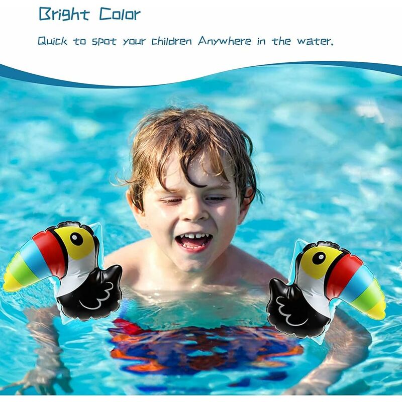 8 Pièces Brassards de Natation Gonflables pour Enfants Brassard de Natation  Flotteurs de Piscine Brassards de Natation Ailes d'Eau Brassards de  Natation Tube Flottant pour Enfants et Adultes pour Apprendre à Nager 