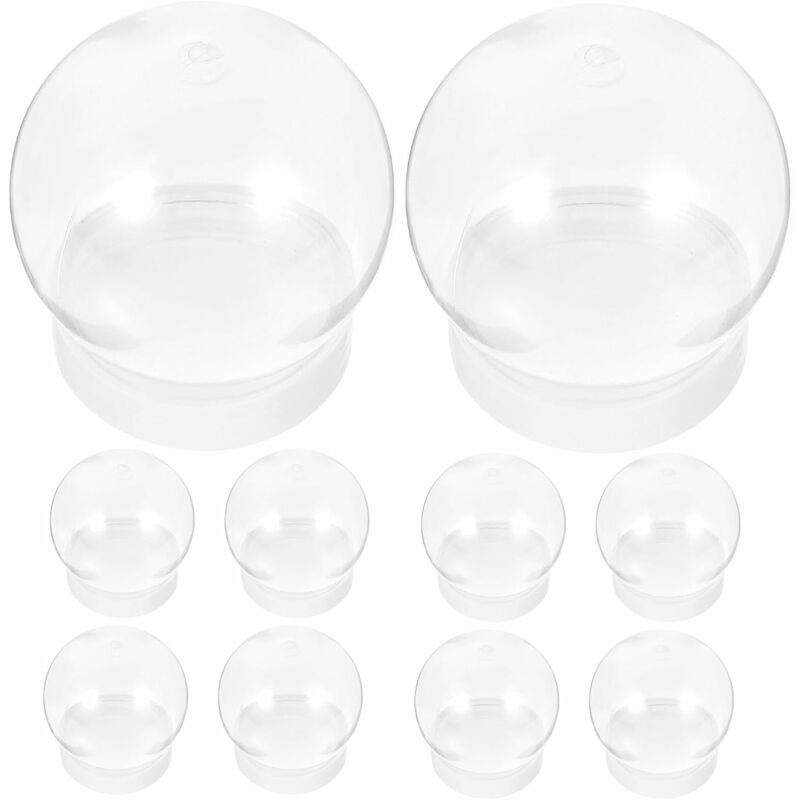 Boule à neige à personnaliser - Plastique Transparent - 10 Doigts