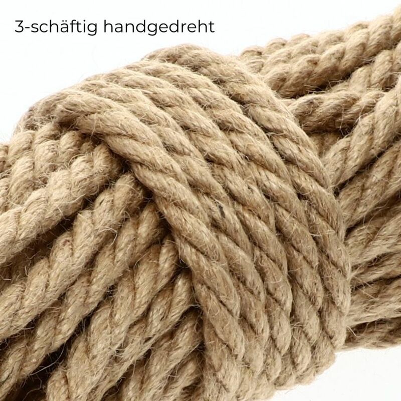 Corde jute torsadée STANDERS L. 10 m