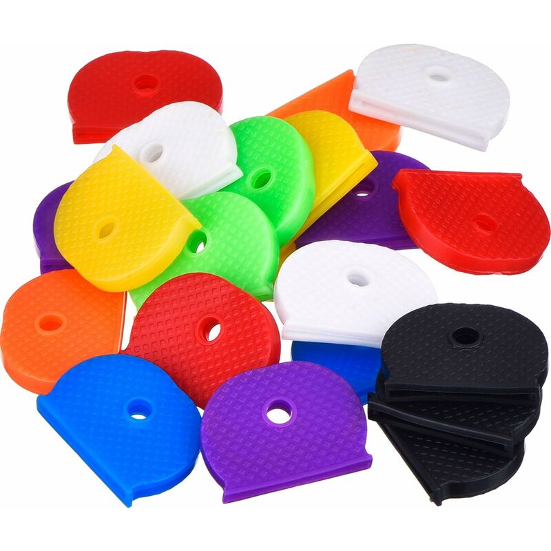 Couvre-clés assortiment de couleurs 10 pcs