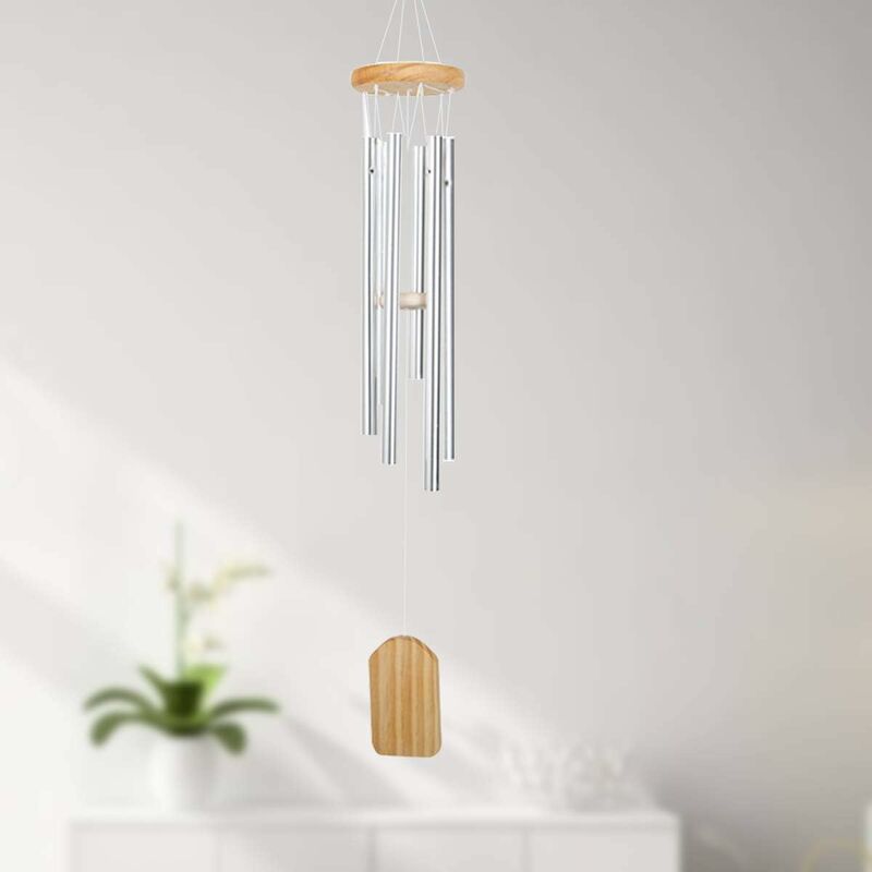 Carillons Éoliens Carillon Éolien ClochesTriomphe 6 Creux Tubes en  Aluminium Wind Chime Garden Carillon a Vent