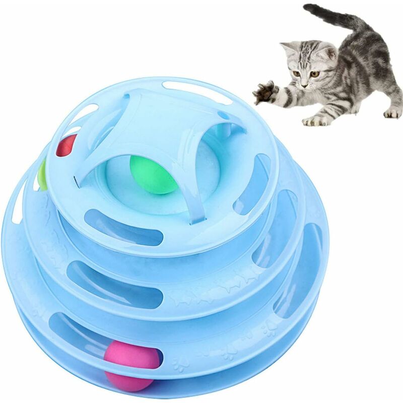 Universal - Jouet robot de chat interactif animal en peluche, chat