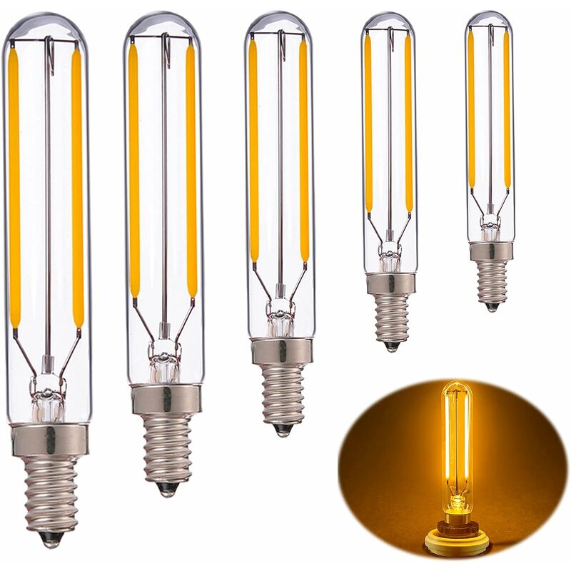 4pcs E14 Réfrigérateur Ampoule 220V 15w Ampoule de Lumière de Four Ampoules  de remplacement Ampoules pour Ventilateur de cuisine Machine à coudre  (2700k