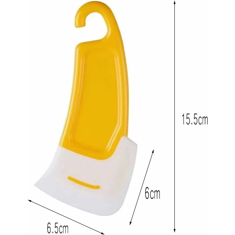 Spatule de Nettoyage de Casserole en Silicone Grattoir Résistant à