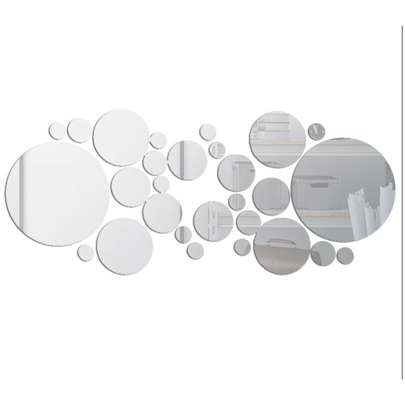 Autocollant style grecque contour de miroir