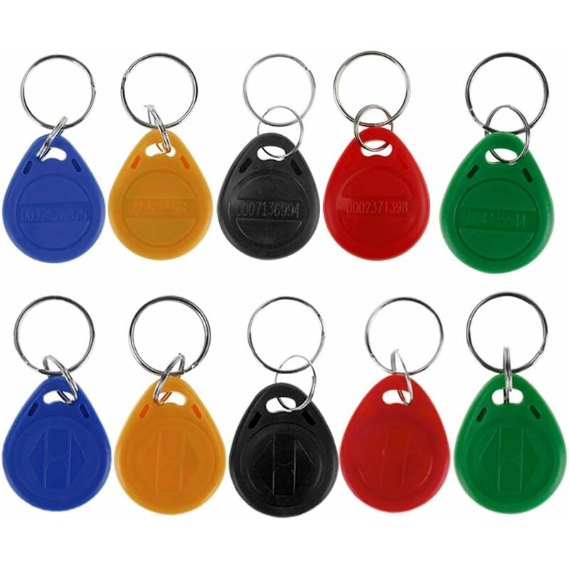 Porte-clés Rfid De Proximité 125khz, Carte D'étiquette Tk4100