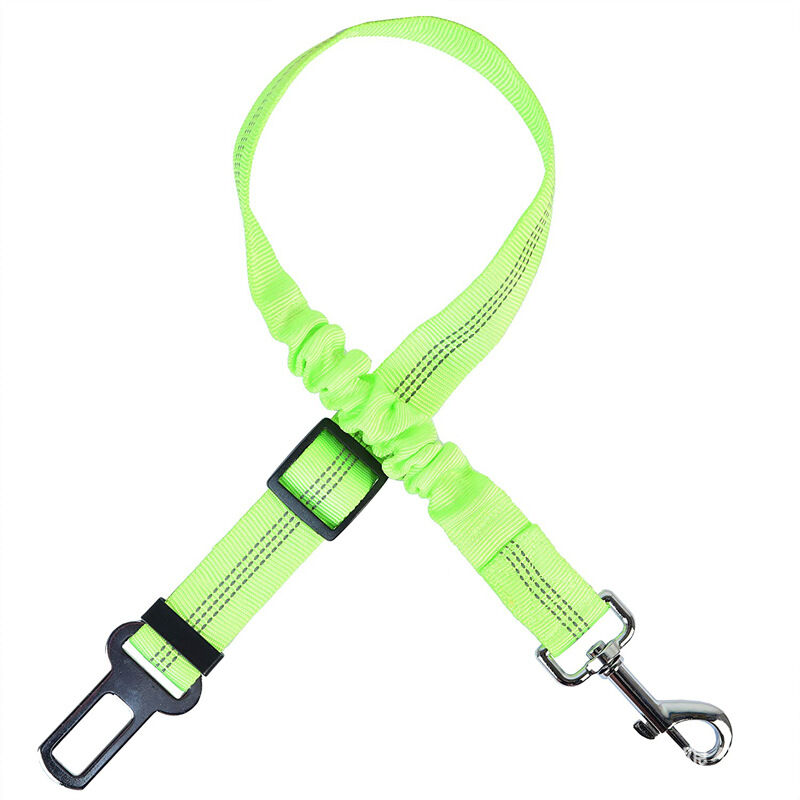 Ceinture de sécurité pour chien réglable durable ceinture de sécurité de  voiture réfléchissante élastique élastique Bungee Connect harnais de chien  dans le véhicule Travel Strap Leads