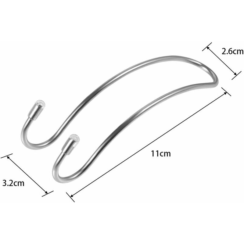 Crochet d'extension de hayon en acier inoxydable, remplacement de