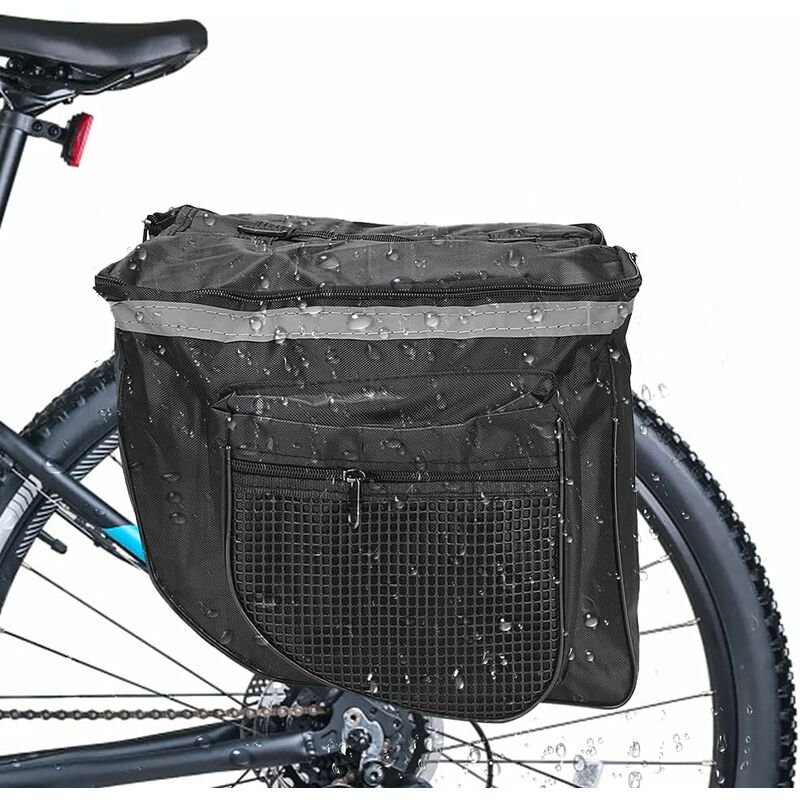 Protection étanche haute visibilité pour sacoches de vélo et sac à dos