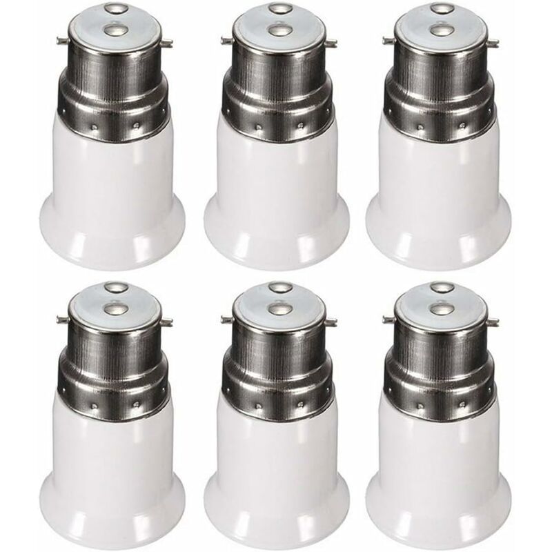 Lampe adaptateur Socket B22 Baïonnette à E27 à visser Ampoule
