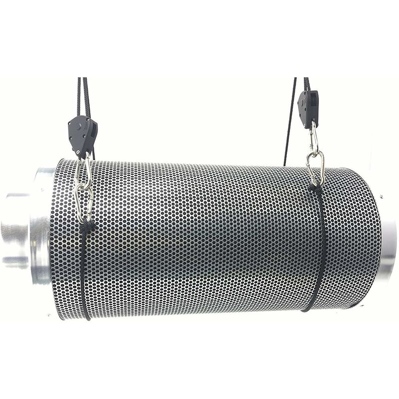 Electrely Sangle à Cliquet Corde 1/4 Pouces Rope Ratchet Robuste Réglable  pour Lampe à Suspension Growth Corde de Crochet Réglable (2 pièces) :  : Sports et Loisirs