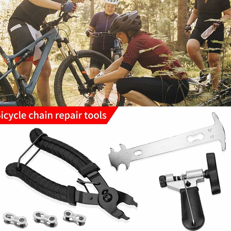 Ensemble d'outils pour chaîne de vélo, pince à chaîne de vélo + séparateur  de chaîne