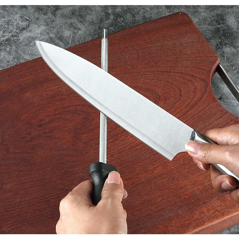 XVX Aiguiseur couteaux professionnel aiguiseurs de couteaux Manuel - affuteur  couteau de cuisine，Irisfr（1pcs）