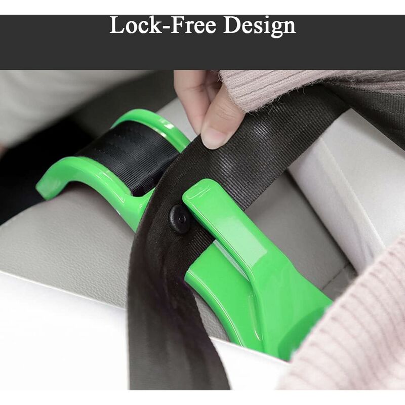 Coussin de protection pour siège auto avec clip ceinture abdominale arrière  pour femme enceinte (rose)