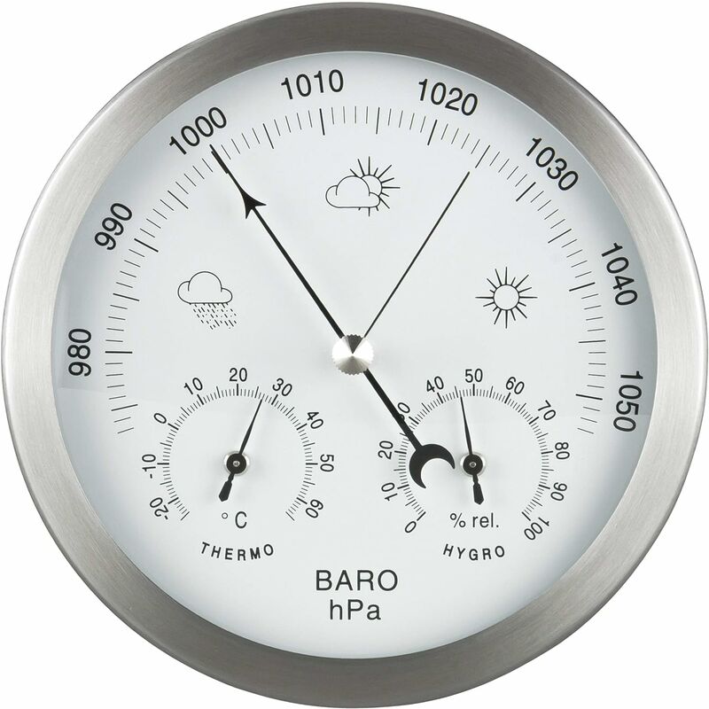MAVORI® Thermomètre Hygromètre Analogique, Station Météo Précise