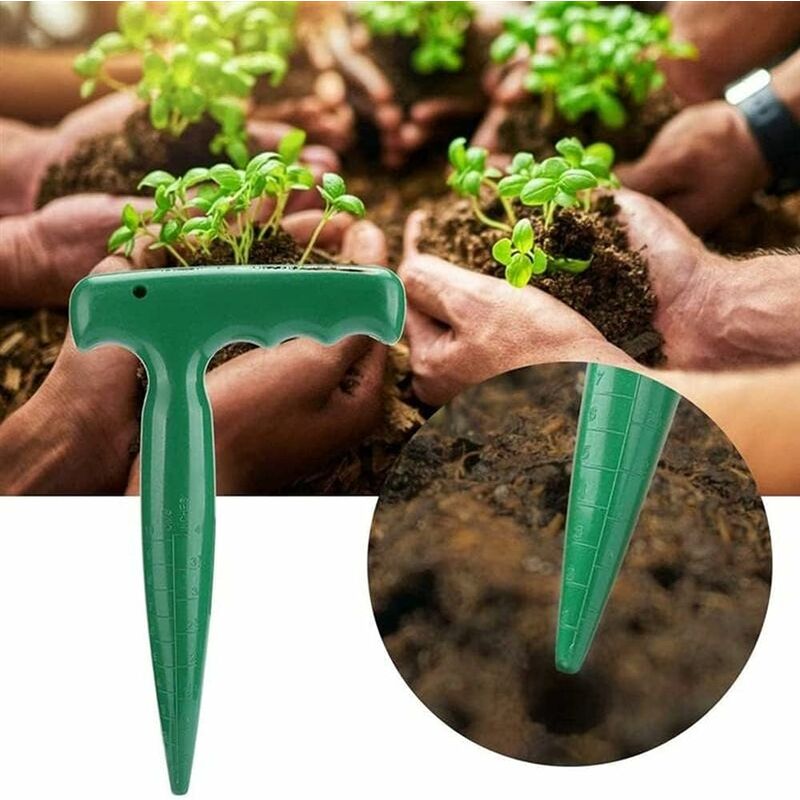 2pcs Mini Distributeur De Graines De Semis, Petit épandeur De Graines De  Semeur Réglable Semoir Semoir Outil De Jardinage(Jaune)