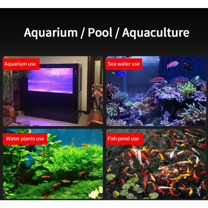 Pompe À Air Pour Aquarium 220v 8w 12w, Super Silencieux, 4 Sorties