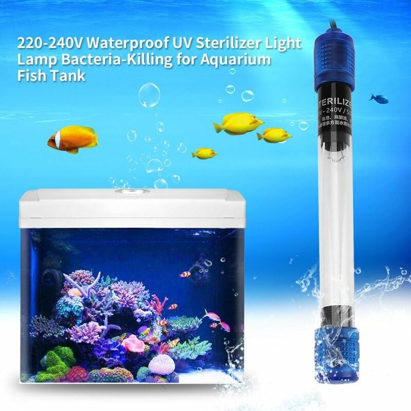 Pompe filtre intérieur 700 l/h avec UV 7W pour aquarium - Le Poisson Qui  Jardine