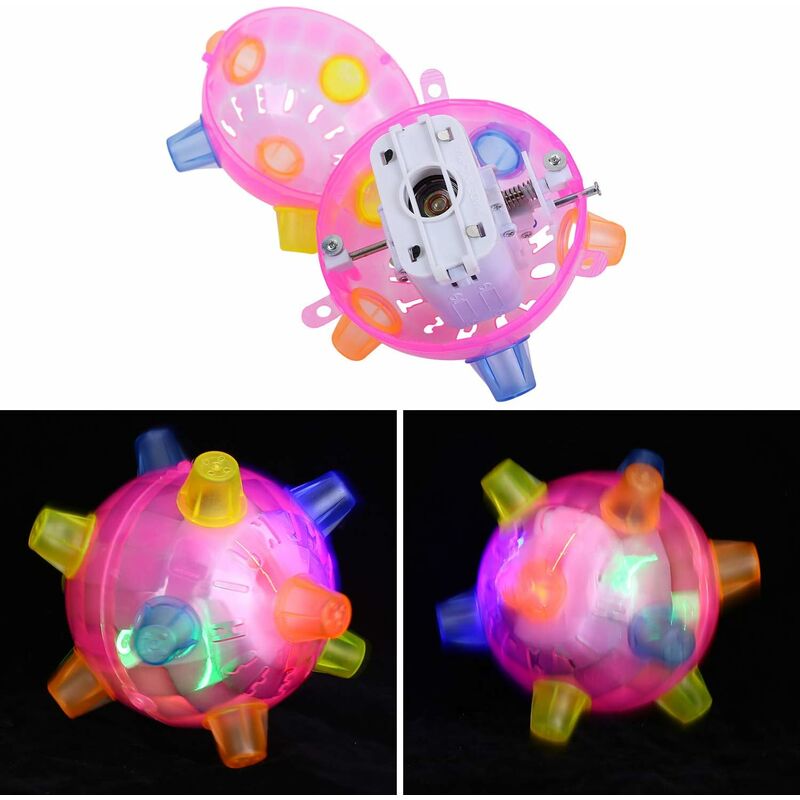 Héloise Jouet Balle pour Chien et Chat ,Light Up Dog Balls ,Balle Sauteuse  à LED Animaux