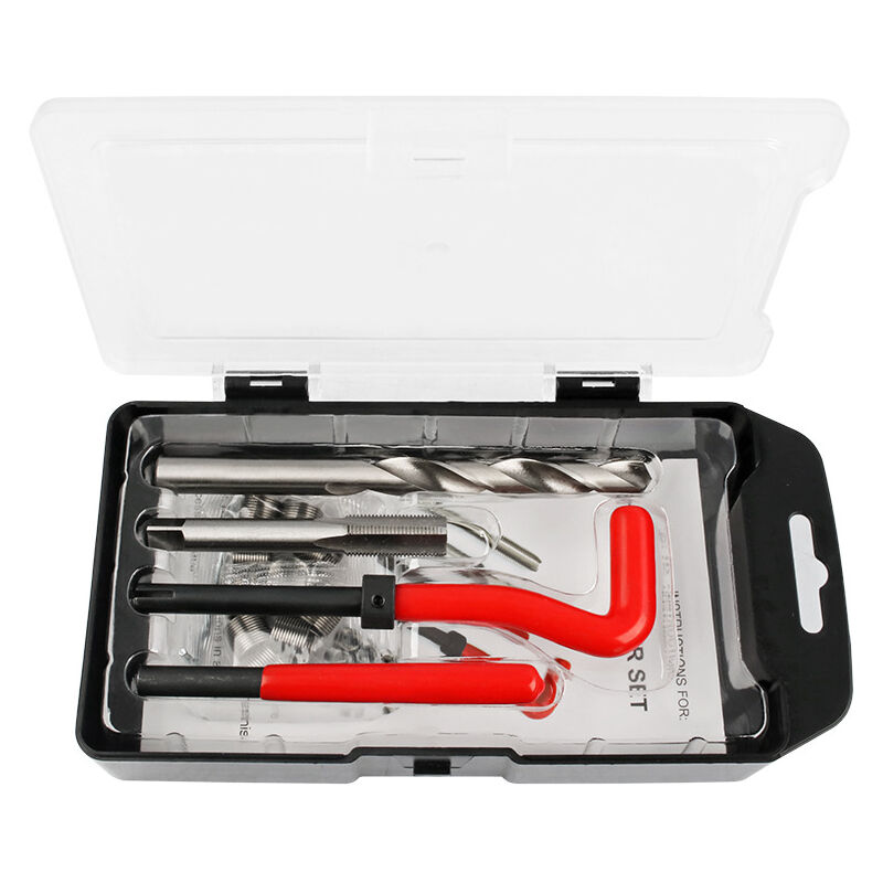 Accessoires outils à main vidaXL Kit réparation filetage bougie de  préchauffage 15 pcs M10x1,0mm