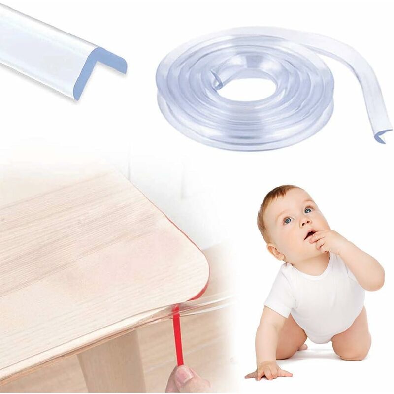 Protecteur d'angle de meubles de maison pour enfants, bande de protection d' angle de table de sécurité pour bébé, 2m - AliExpress