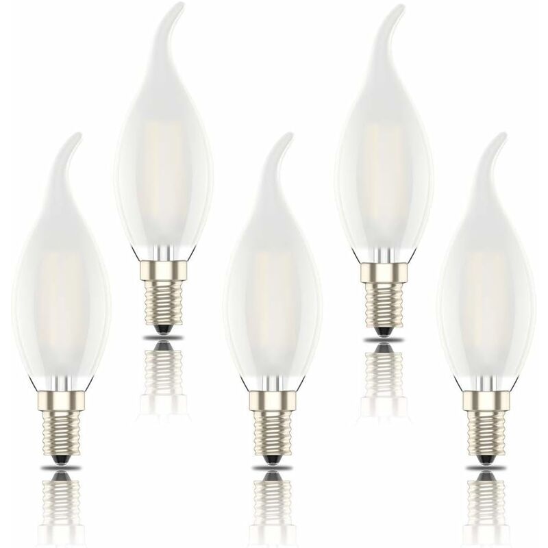 Lot de 10 mini-ampoules E14 10W, à intensité variable, blanc chaud  2600-3000K : : Luminaires et Éclairage