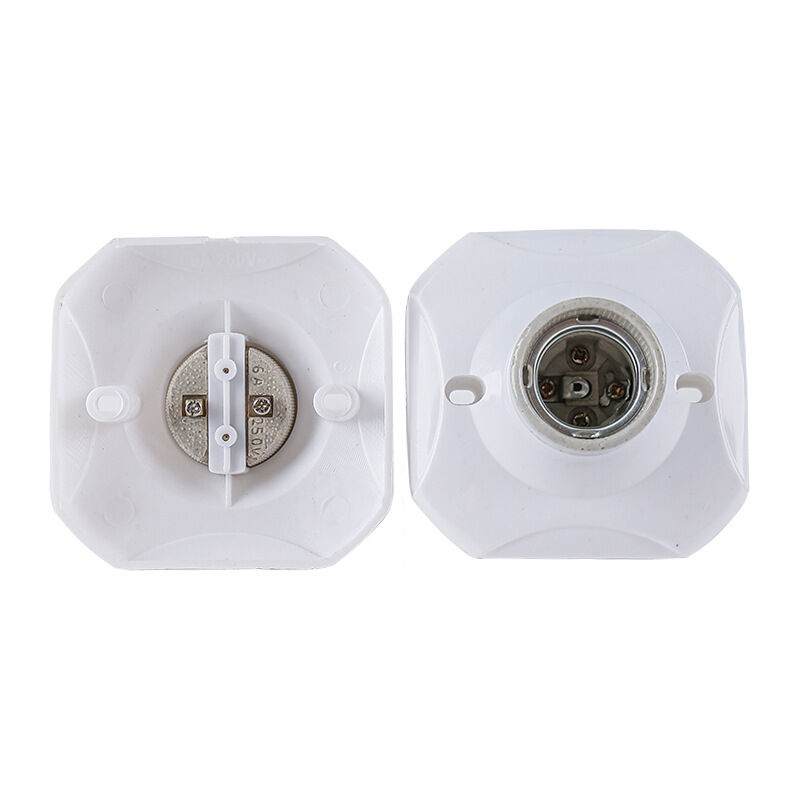 DODUOS 4 PCS Douille pour Ampoule E27 LED Porte-Lampe E27 Support Douille  E27 Murale E27 Base avec Support pour Couloirs, Escaliers, Chambres,  Cuisines (AC 220-250V, Blanc) : : Bricolage