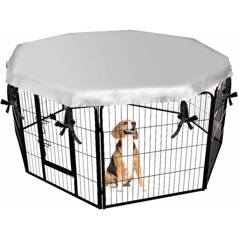 Housse de protection solide pour cage pour chien d'intérieur, cage pour  chien multifonctionnelle résistante à la lumière, matériau en tissu Oxford  420D (sans cage pour chien) (95 × 61 × 61 cm) 