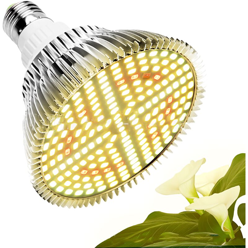 XVX Ampoule LED Horticole E27 à Spectre Complet-Lampe de Croissance et  Floraison pour Culture de