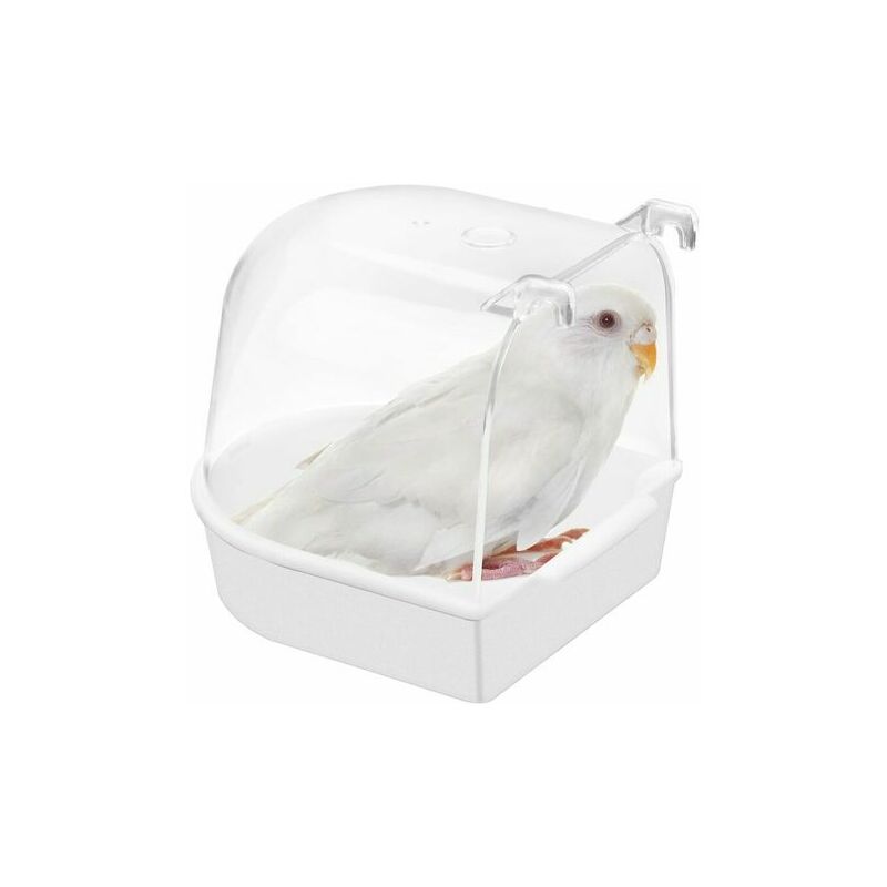 baignoire en plastique extérieur pour oiseaux de cage et de volière