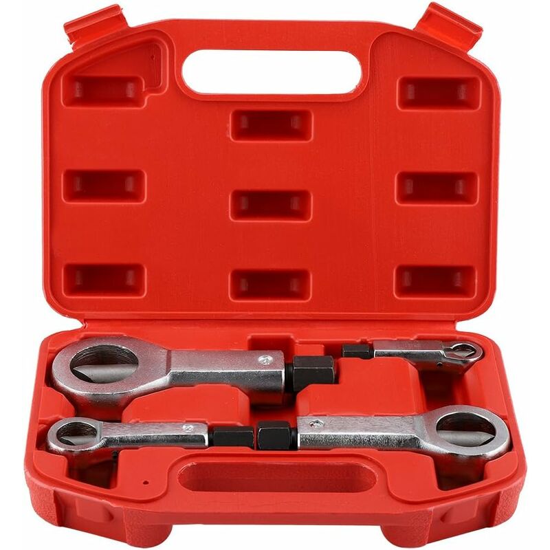 14pcs Outils d'enlèvement d'écrou Haute dureté Kit d'extracteur de