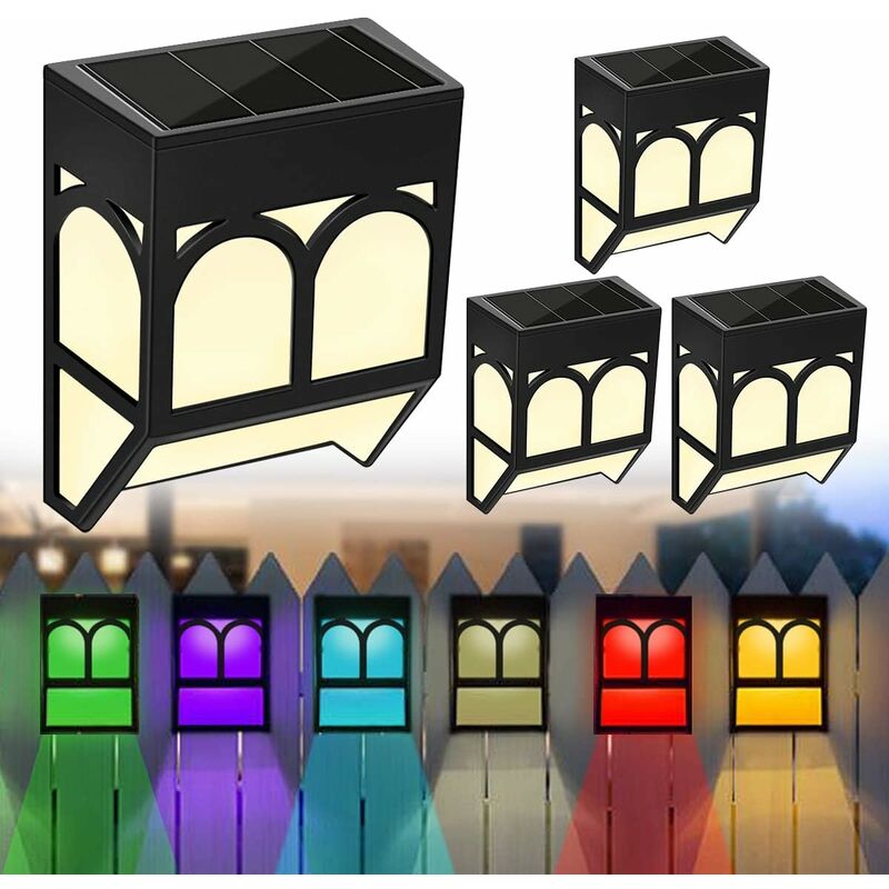 Litake Lampe Solaire Extérieure, 4 Pack Éclairage Solaire Jardin avec  Détecteur de Mouvement IP65 Étanche 2 Modes Luminaire Solaire pour Jardin,  Cour, Extérieur, Chemin, Allée : : Jardin