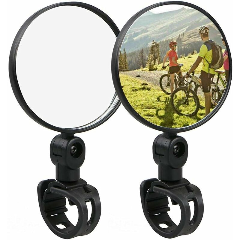 Miroir Réfléchissant De Vélo De Miroir Convexe Grand Angle