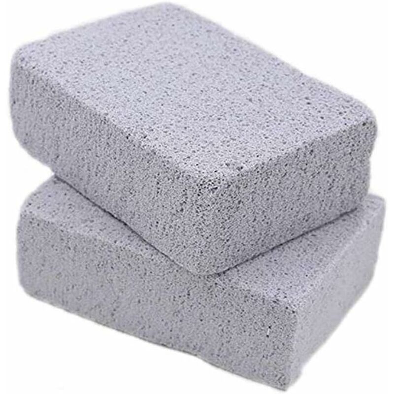 Lot de 4 blocs de briques de nettoyage pour gril, pierre de gril