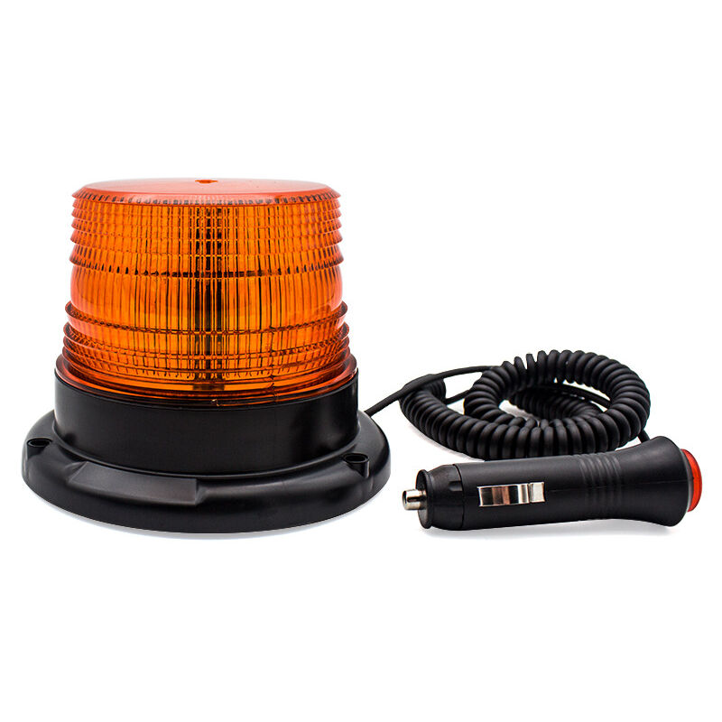 Gyrophare Orange LED, phare d'avertissement clignotant magnétique