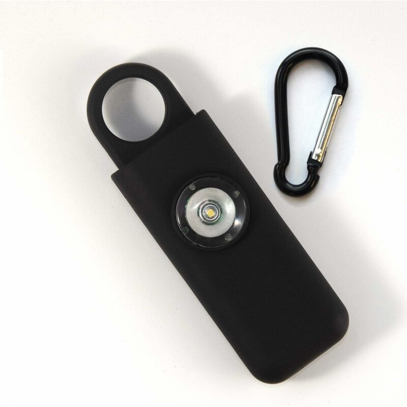 Ej.Life Porte Clé Siffleur, Localisateur de Clés, Commande vocale  Anti-Perte de l'appareil Sound Keychain Locator Finder avec lumière(Noir)