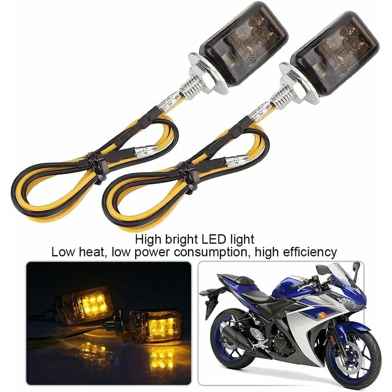 Protège Main 2pcs 7 / 8Inch Universel Moto LED Clignotant DRL Indicateur  Protecteur protège Main Moto Protege Main Moto+Protege Main Moto Protege  Main Moto Protege Main Moto Protege Main Moto Protege 