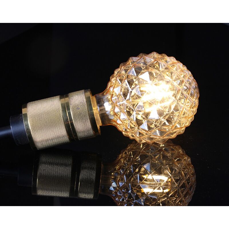 TIANFAN Ampoules LED vintage 4 W à intensité variable - Forme irrégulière -  220/240 V - Vis Edison E27 - Spécialité - Ampoule décorative antique  (Pierre) : : Luminaires et Éclairage