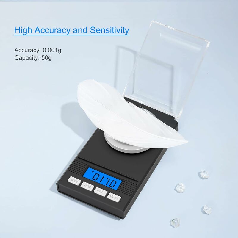 Balance numérique de poche Balance électronique portable LCD Mini pour la  médecine(100g/0.001g) 