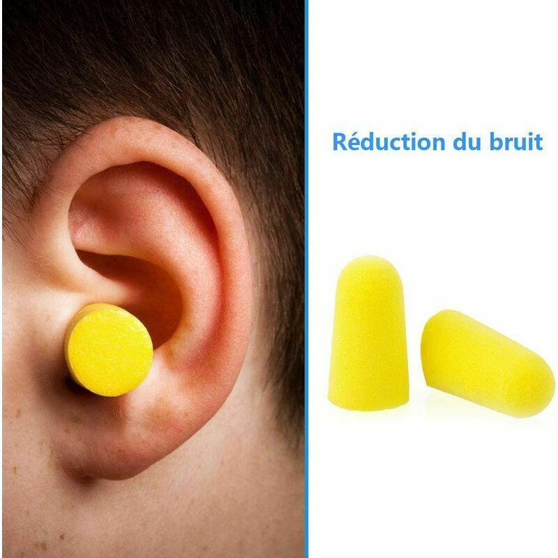 ProCase Cache-oreilles de sécurité avec réduction du bruit, protection  auditive 32 dB avec bandeau réglable pour tir, tondre, construction,  travail du bois, rouge : : Outils et Bricolage