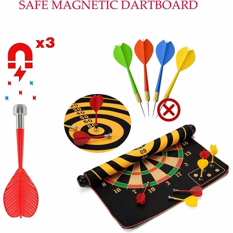 Relaxdays Bordure de protection R7,bague cible pour jeu de fléchettes  tournoi dartboard 45 cm, Ø 72 cm, vert