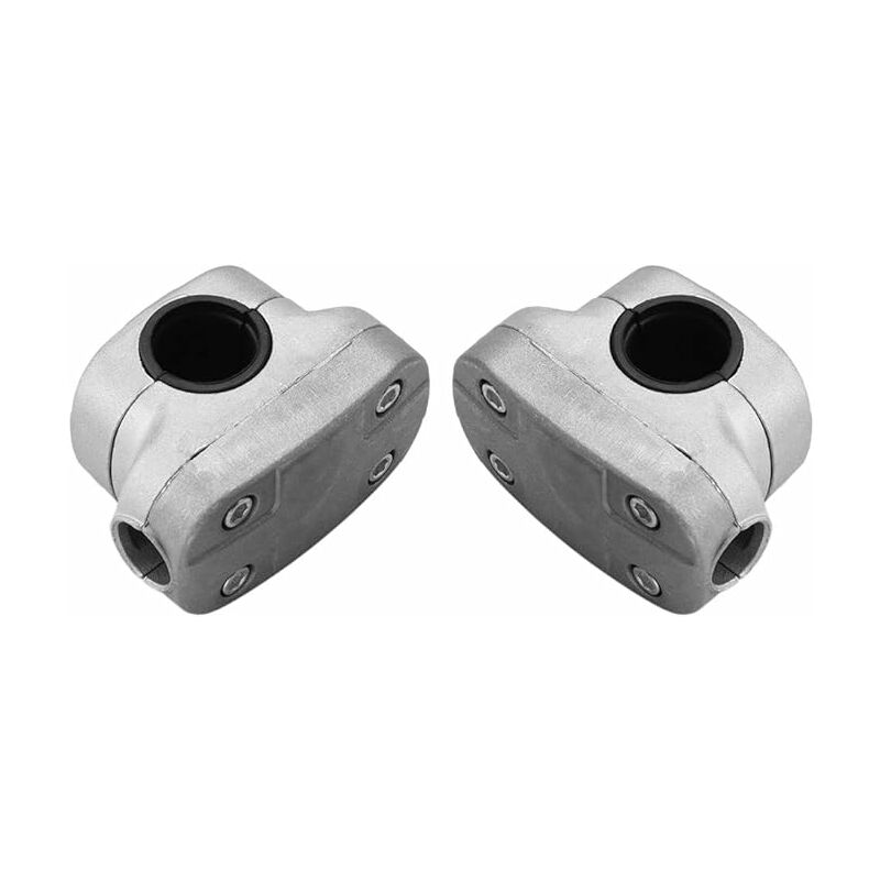 Support de Fixation de poign¨e en Aluminium avec Pince pour Tube de  d¨broussailleuse pour d¨broussailleuse Automatique de 26mm