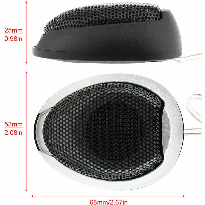 4 Ton Titane Voiture Audio Haut-parleur Couverture Maille Subwoofer Grille  Protection 