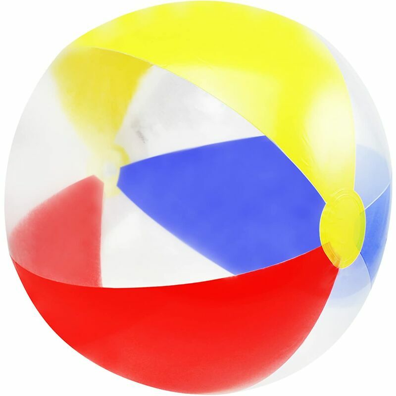 3pcs Jeu de Plein Air - Ballon de plage gonflable Ballon de Bain - 35cm