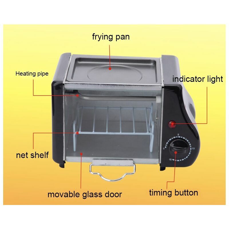 Four multifonction 30L Clatronic MBG 3728 Noir