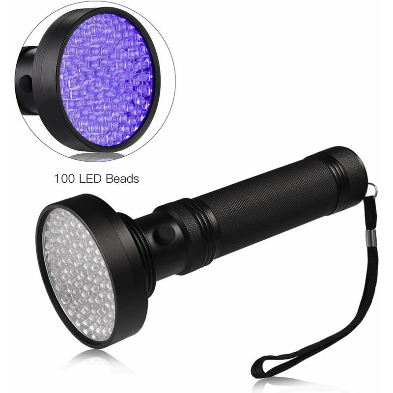 Lampe stylo à lumière UV pour détection Faux billets et Tâches, À LED