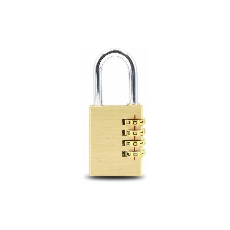 Ahlsen Cadenas Code 4 Chiffres,53mm Cadenas Extérieur Etanche