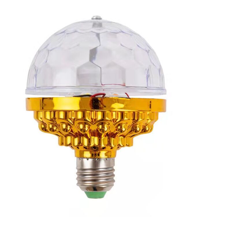 Ampoule Dj pour les fêtes rotative lumière colorée tournante avec douille  de lampe Party